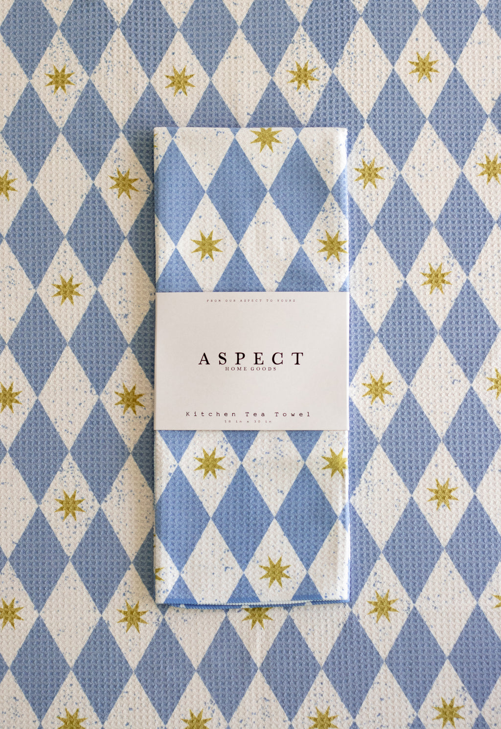 The Winter Edit Kitchen Towels - Set of 5 | Waffle-Weave Tea Towels