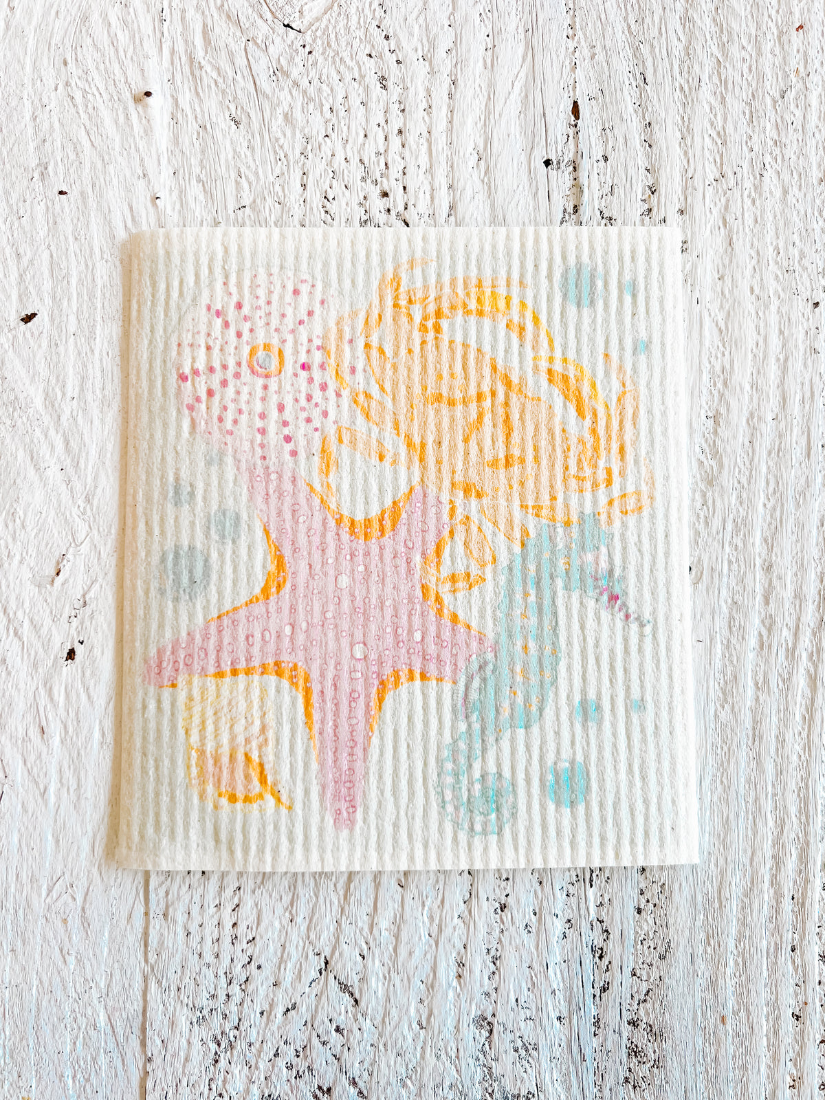 Under the Sea Swedish Dishcloth Set (Set of 3)